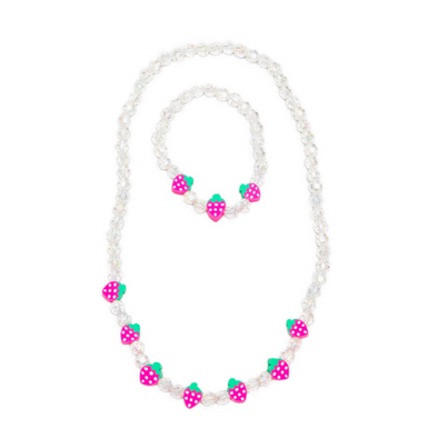 Great Pretenders Berry Beautiful Necklace and Bracelet Set 2pc
