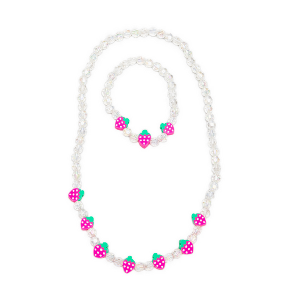 Great Pretenders Berry Beautiful Necklace and Bracelet Set 2pc