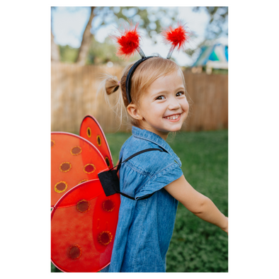Great Pretenders Ladybug Wings and Headband