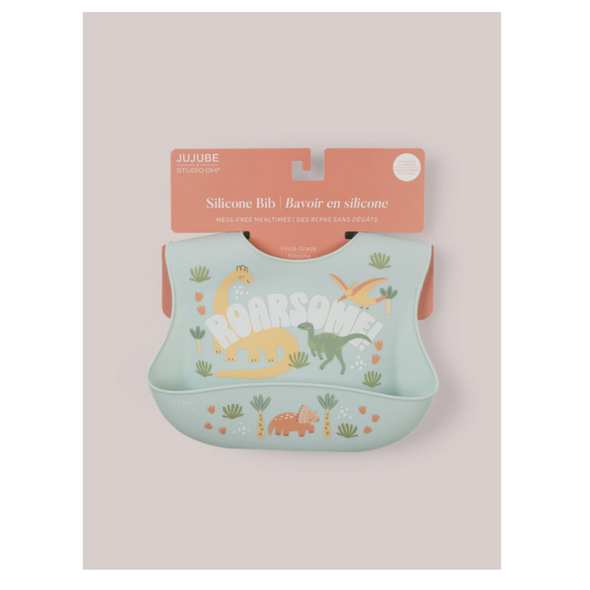 JujuBe Silicone Bib, Roarsome