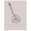 JujuBe Silicone Teether Ring with Clip, Happy Vibes