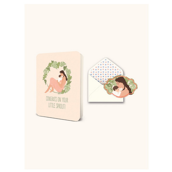 Studio Oh Greeting Card, Little Sprout
