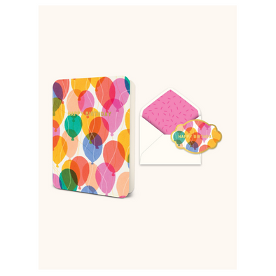 Studio Oh Greeting Card, Happy Birthday Colourful Balloons