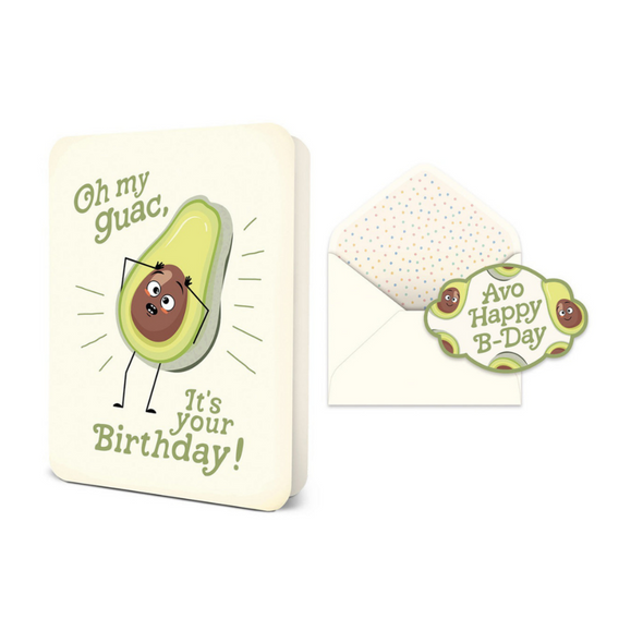Studio Oh Greeting Card, Oh My Guac