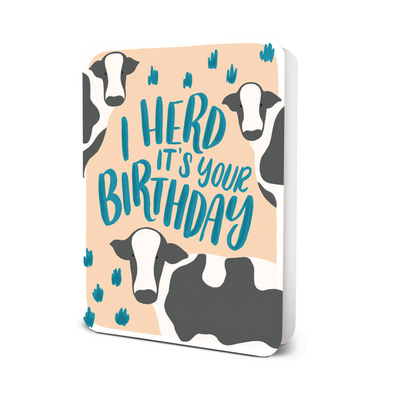 Studio Oh Greeting Card, I Herd It's Your Birthday