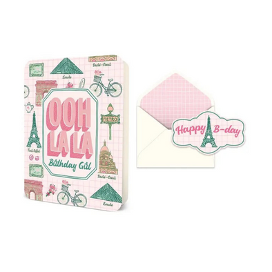 Studio Oh Greeting Card, Ooh La La