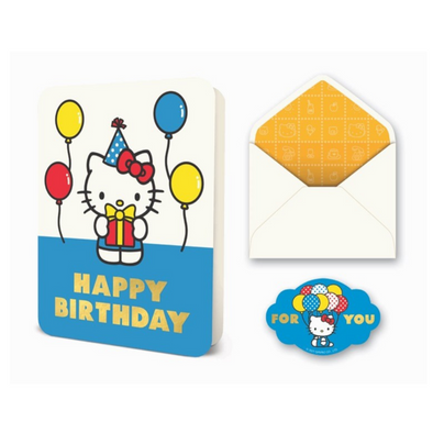 Studio Oh Greeting Card, Retro Hello Kitty Happy Birthday
