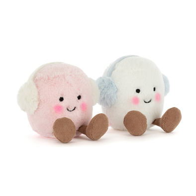 Jellycat Amuseables Toastie Pink and White Marshmallows (Maximum of 1 per customer)