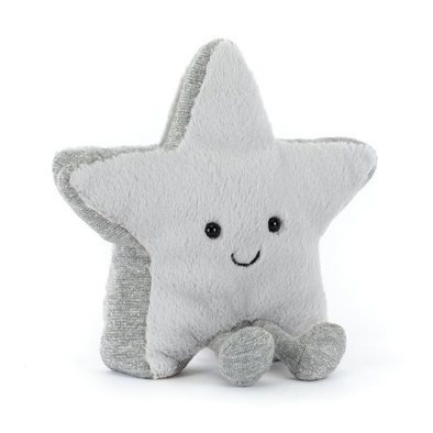 Jellycat Amuseables Silver Star (Maximum of 1 per customer)