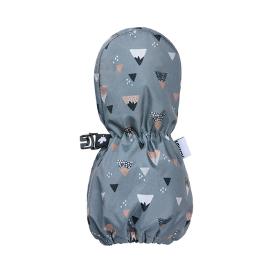 Kombi Bear Bear Infant Mitt, Grey Baby Peaks