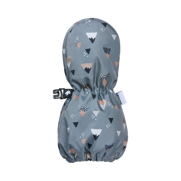 Kombi Bear Bear Infant Mitt, Grey Baby Peaks