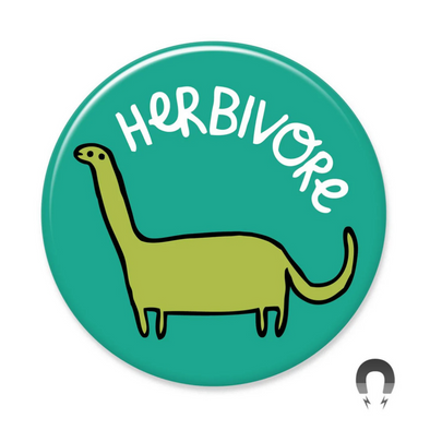 Badge Bomb Magnet, Herbivore