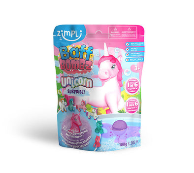 Zimpli Baff Bombz Unicorn Surprise Assorted