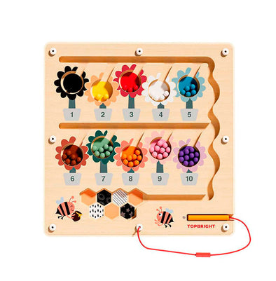 Top Bright Magnetic Maze Busy Bee