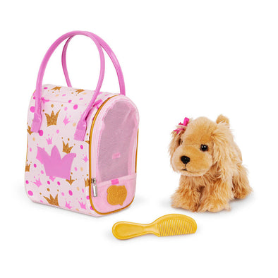Pucci Pups Pink Glan Bag with Cocker Spaniel