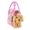 Pucci Pups Pink Glan Bag with Cocker Spaniel