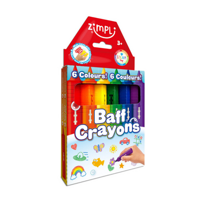 Zimpli Baff Crayons 6 Pack
