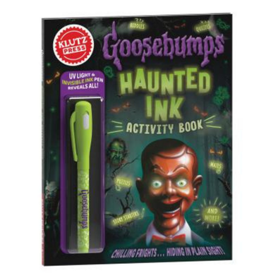 Klutz Goosebumps Haunted Ink Activity Book
