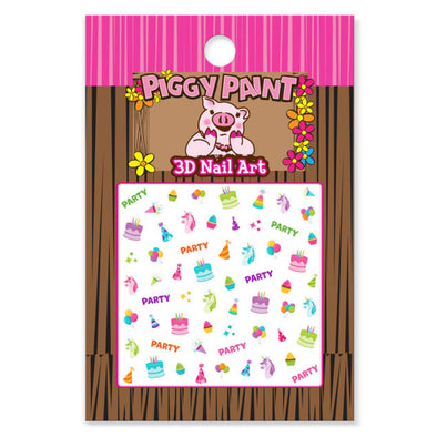 Piggy Paint 3D Nail Art, Birthday Bash