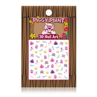 Piggy Paint 3D Nail Art, Princess