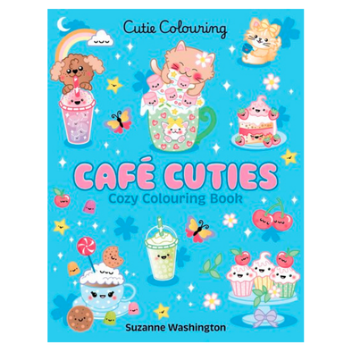 Cafe Cuties Colouring Book