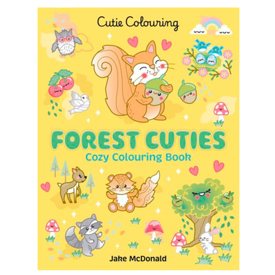 Forest Cuties Colouring Book