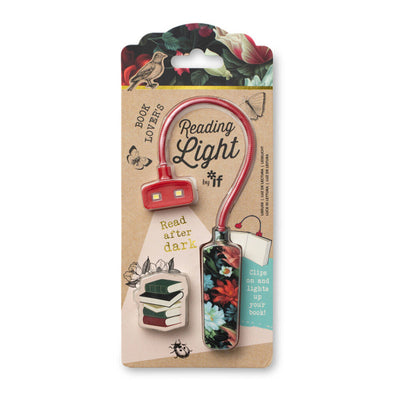 Book Lover's Reading Light, Dark Floral