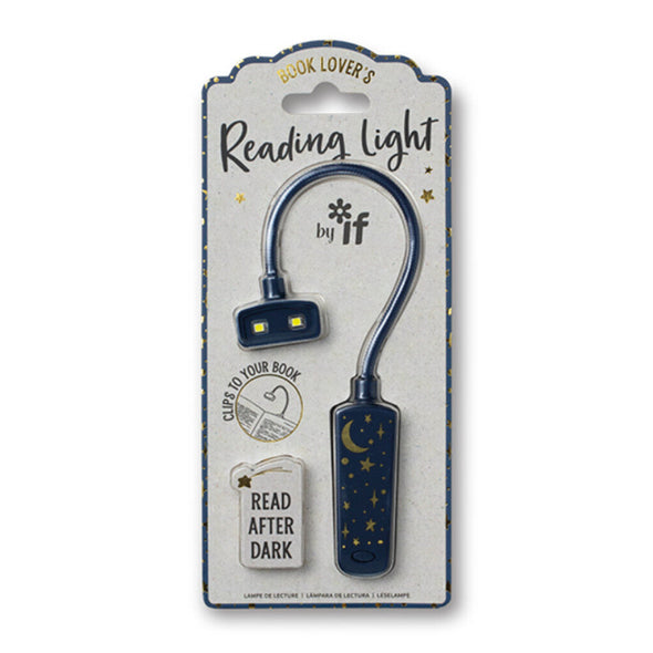 Book Lover's Reading Light, Moon and Stars