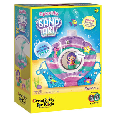 Creativity For Kids Sparkle Sand Art Mermaid