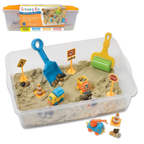 Creativity For Kids Sensory Bin, Construction Zone LOCAL PICKUP ONLY