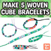 Creativity For Kids Woven Cube Bracelets Mini Kit