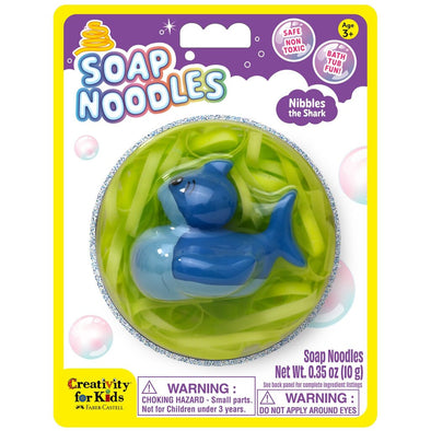 Creativity For Kids Soap Noodles, Nibbles the Shark
