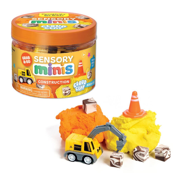 Creativity For Kids Sensory Mini Cloud Clay, Construction