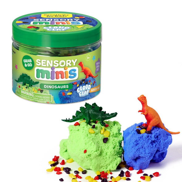 Creativity For Kids Sensory Mini Cloud Clay, Dinosaurs