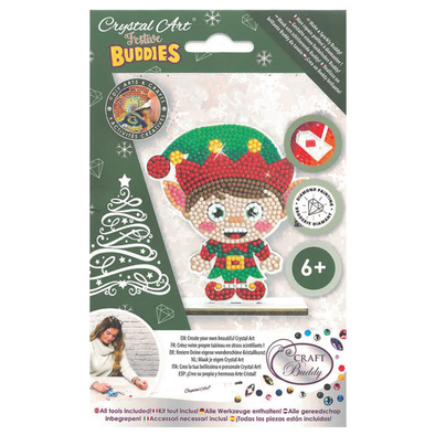 Crystal Art Festive Buddies, Elf