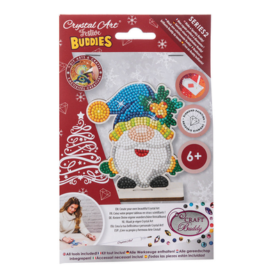 Crystal Art Festive Buddies, Gnome