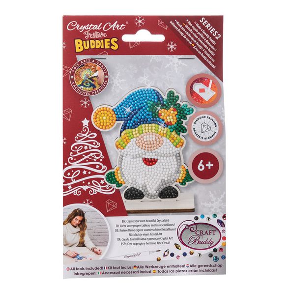 Crystal Art Festive Buddies, Gnome