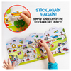 Bright Stripes Puffy Sticker Play Set, Busy Town