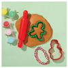 Bright Stripes Make and Paint Gingerbread Clay Ornaments