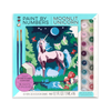 Bright Stripes Paint by Number, Moonlit Unicorn