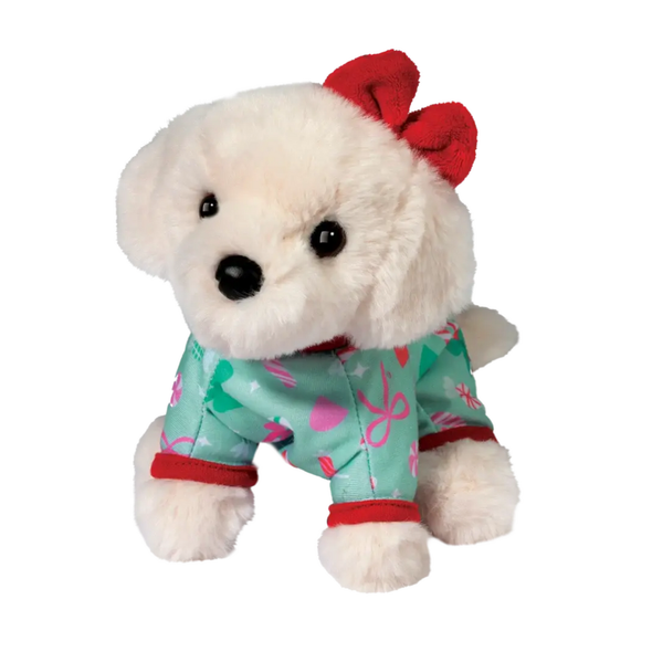 Douglas White Lab with PJs Small