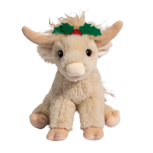 Douglas Laddie Holiday Highland Cow Mini Softie