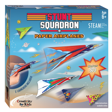 Creativity For Kids Stunt Squadron Paper Airplanes