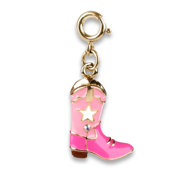 Charm It! Gold Cowboy Boot Charm
