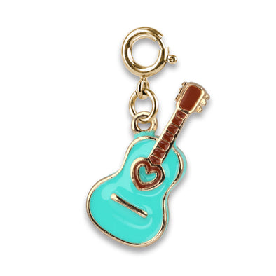Charm It! Gold Guitar Charm