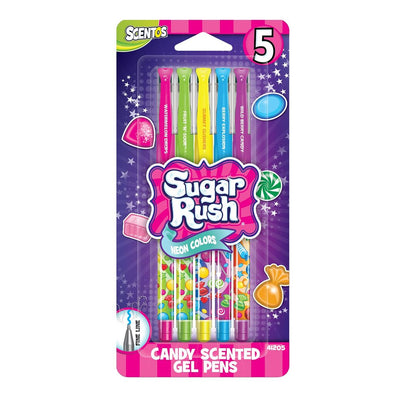 Sugar Rush 5pk Gel Pens Scented