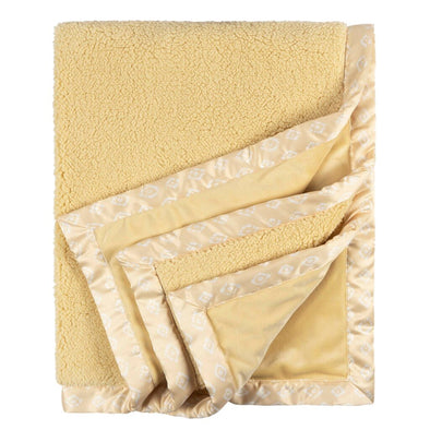 Gerber 2Ply Blanket, Yellow Geo