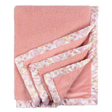 Gerber 2Ply Blanket, Retro Floral
