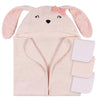 Gerber 4pc Bath Set Pink Bunny