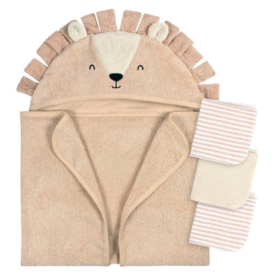 Gerber 4pc Bath Set Brown Lion